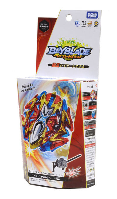 Takara Tomy Beyblade Burst B-120 Buster Xcalibur 1' Sword Starter Set