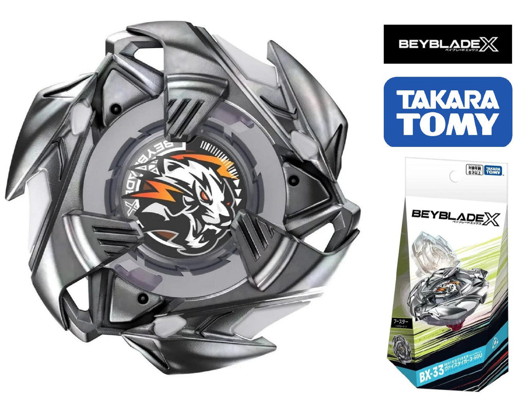 Takara Tomy Beyblade X BX-33 Booster Weiss Tiger 3-60U (Japan Import)