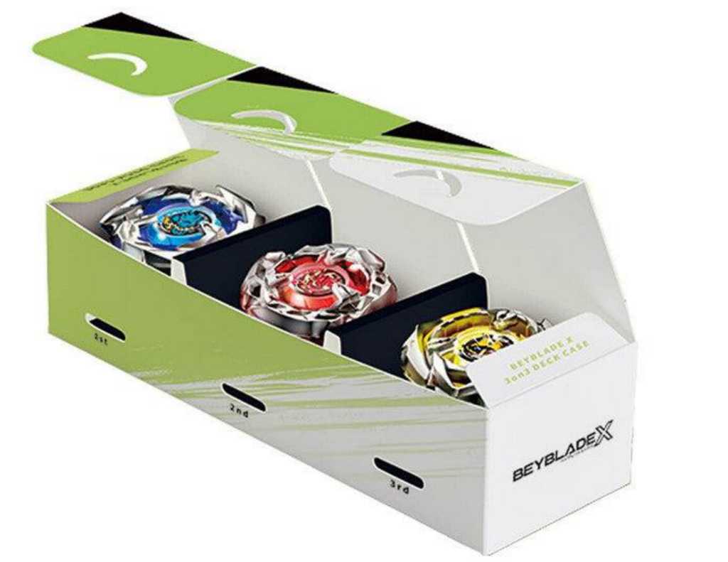 Takara Tomy Beyblade X BX-12 3 on 3 Deck Case