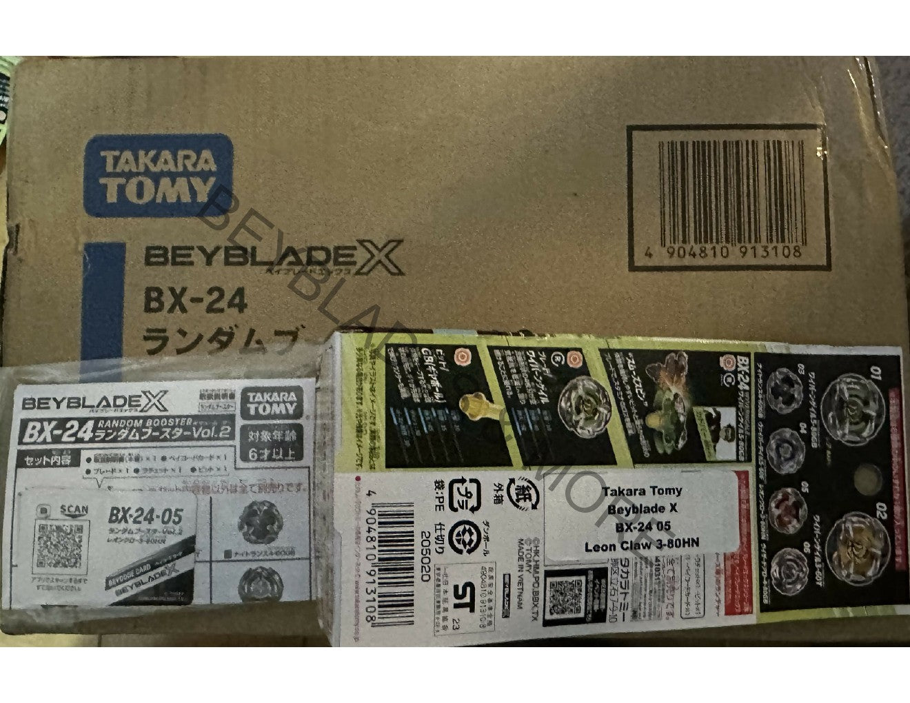 Takara Tomy Beyblade X BX-24 05 Leon Claw 3-80HN