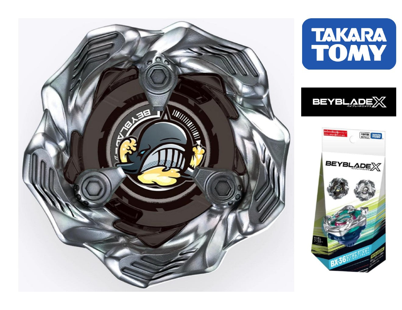 Takara Tomy Beyblade X BX-36 02 Whale Wave 4-70HN