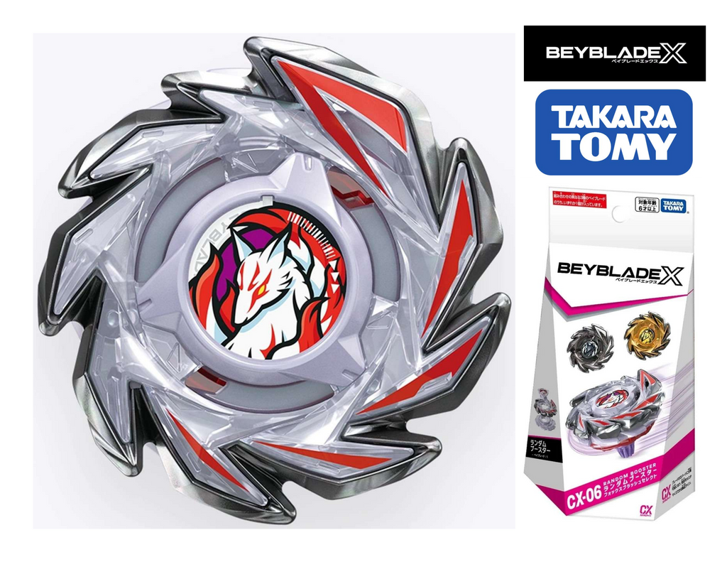 Takara Tomy Beyblade X CX-06 01 FoxBrush J9-70GR "PRIZE"