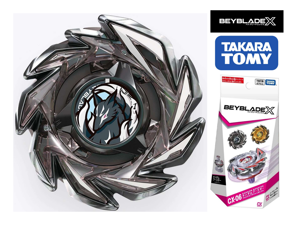 Takara Tomy Beyblade X CX-06 02 FoxBrush J0-80DB