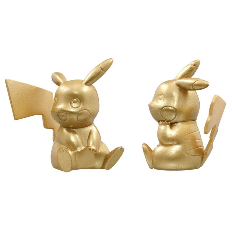 Takara Tomy Pokémon Moncolle Series 25th Anniversary Gold Pikachu Pair Limited Edition