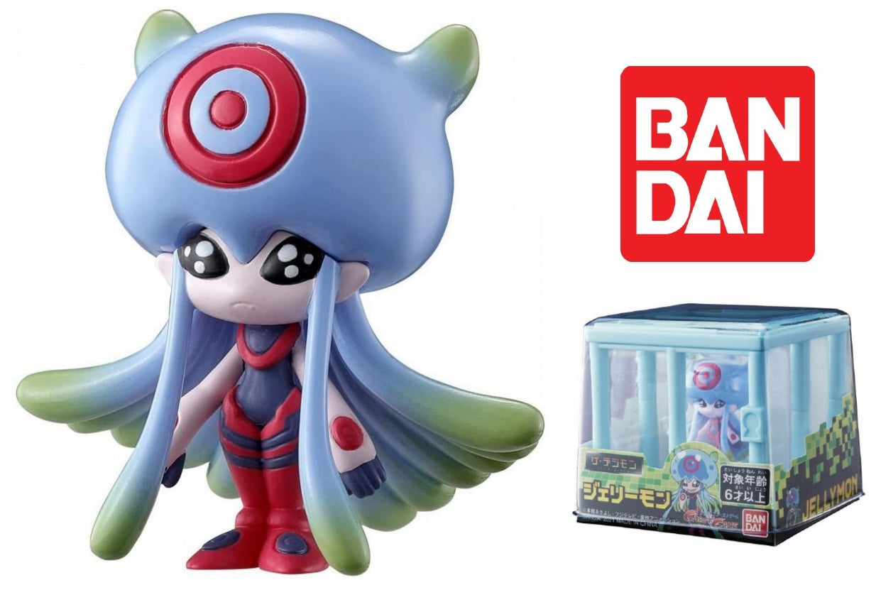 Bandai Digimon Ghost Game Jellymon Monster Mini Figure in Cage (Japan Import)