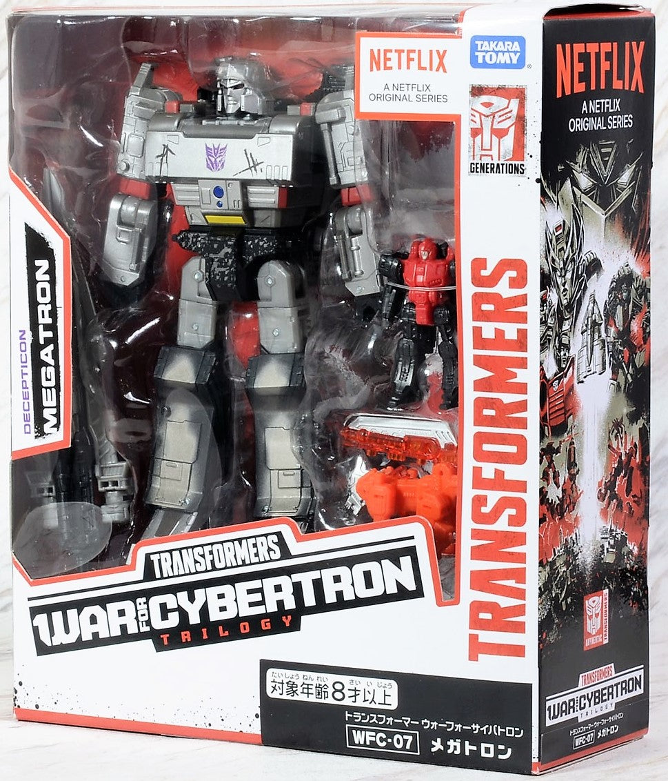 TaraTomy Japan Transformers Megatron WFC-07 Decepticon Megatron War for Cybertron