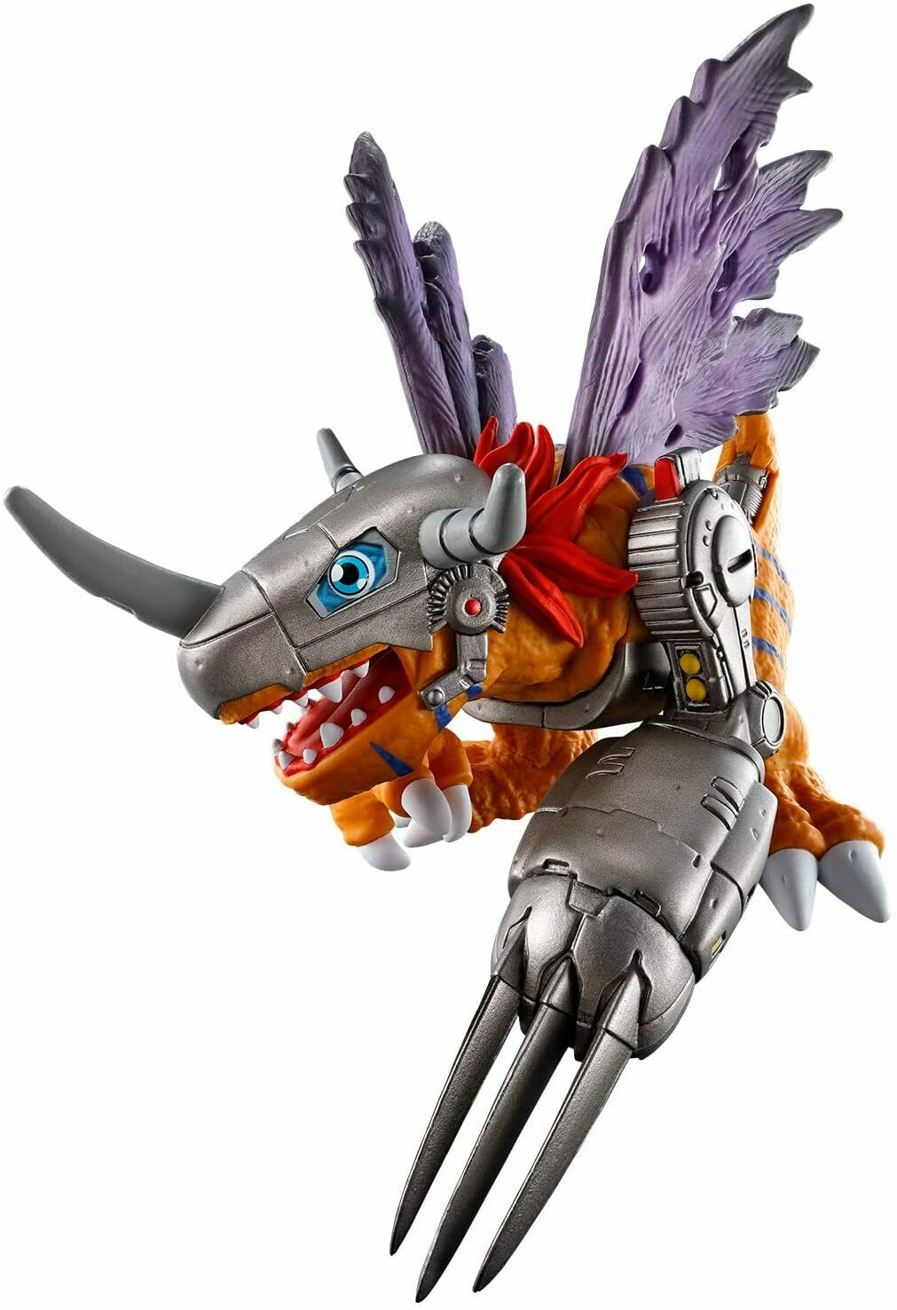 BANDAI NAMCO Digimon Adventure Dynamotion Metal Greymon Action Figure