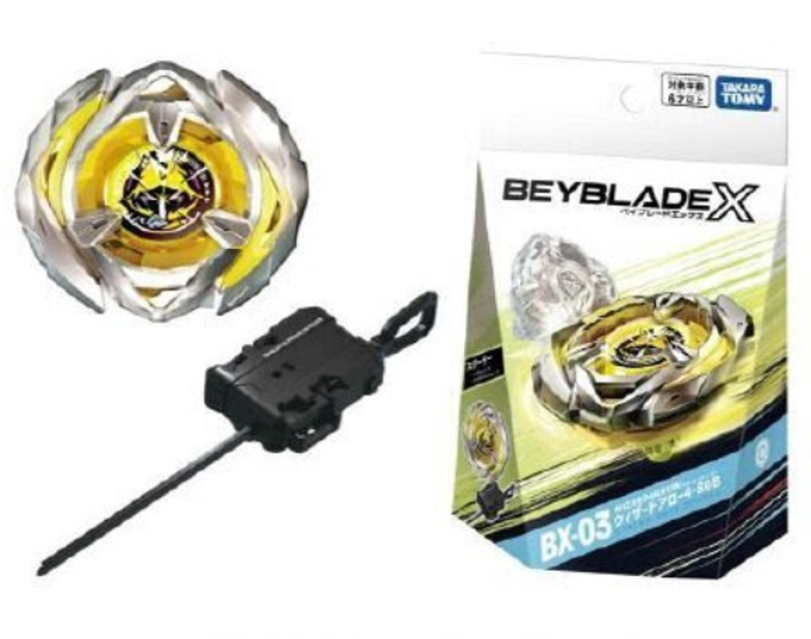 Takara Tomy Beyblade X BX-03 Starter Wizard Arrow 4-80B