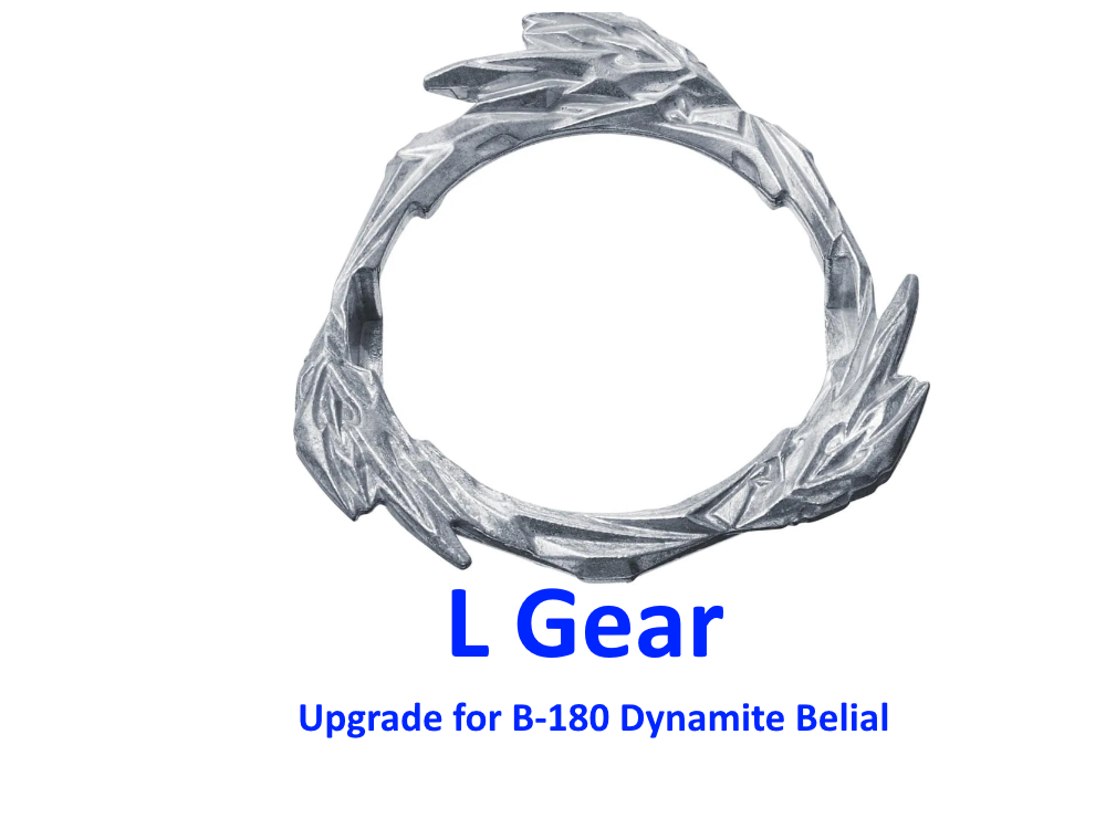 Takara Tomy Beyblade Burst B-189 Guilty Longinus Karma Metal Destroy-2 with L Gear