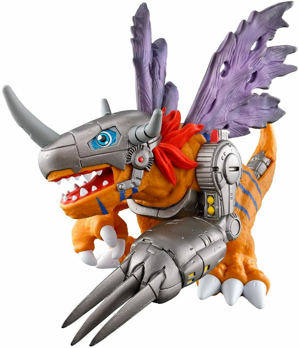 BANDAI NAMCO Digimon Adventure Dynamotion Metal Greymon Action Figure
