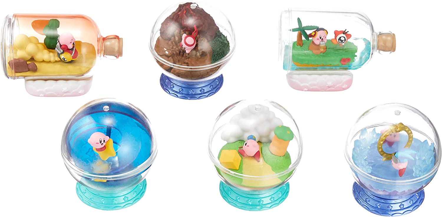 Re-Ment Kirby A New Wind For Tomorrow Terrarium Figure #5 Two People Blast the Wilderness