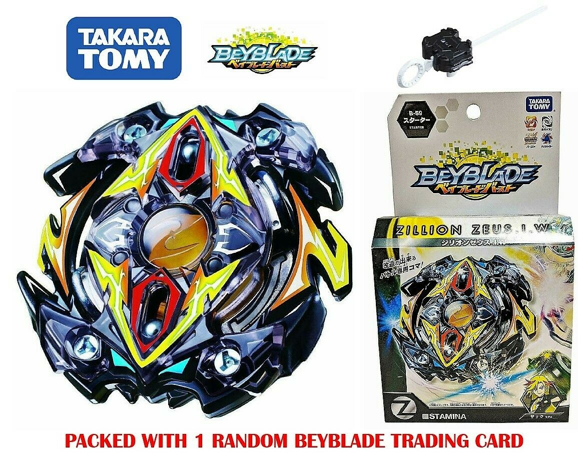 Takara Tomy Beyblade Burst B-59 Starter Zillion I.W. Zeus